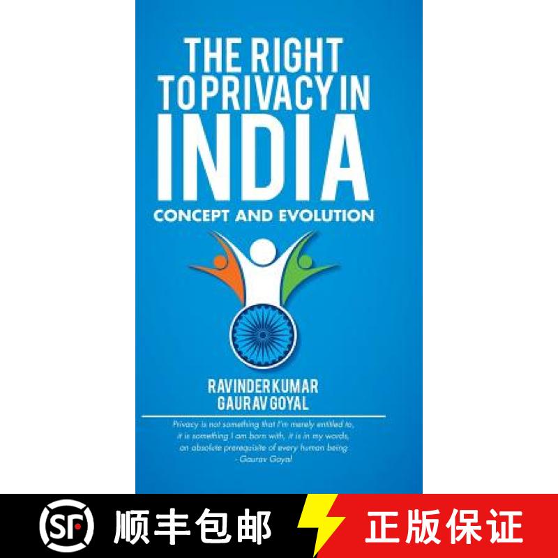 【2-3周达】The Right to Privacy in India: Concept and Evolution [9781482868678]