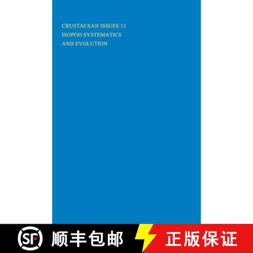 【3-4周达】精装 Isopod Systematics and Evolution [9789058093271]