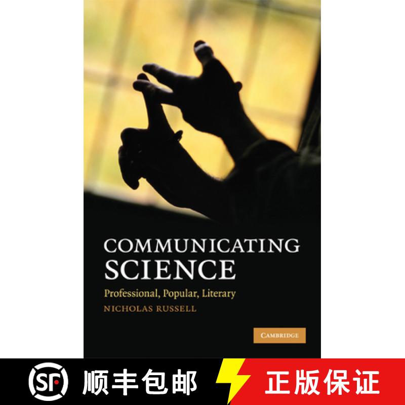 【3-4周达】Communicating Science: Professional, Popular, Literary [9780521113830]