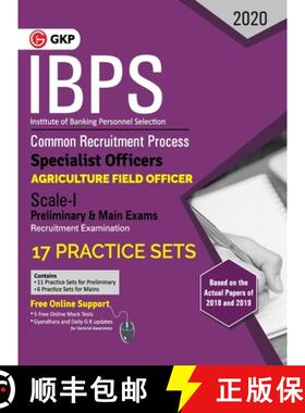 【3-4周达】IBPS 2020 : Specialist Officers - Agriculture Field Officer Scale I (Preliminary & Mains)-... [9789390187850]