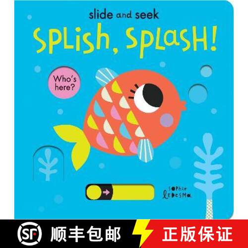 【3-4周达】精装 Splish, Splash! [9781838913151]