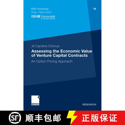 【3-4周达】Assessing the Economic Value of Venture Capital Contracts : An Option Pricing Approach [9783834928122]