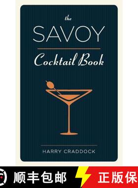 预订 萨伏伊鸡尾酒书 The Savoy Cocktail Book [9781626540644]