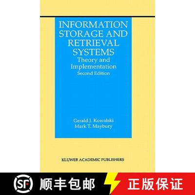 【4周达】Information Storage and Retrieval Systems: Theory and Implementation [9780792379249]