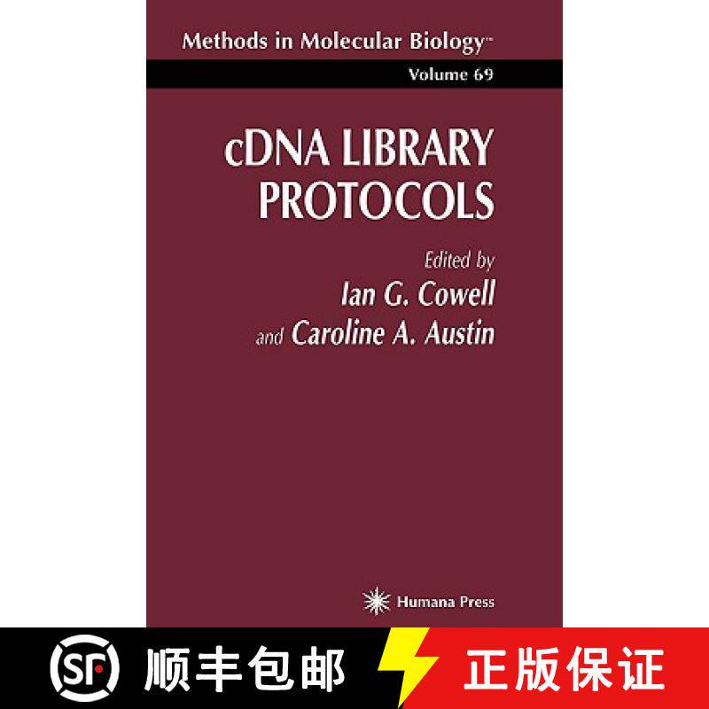 【3-4周达】Cdna Library Protocols [9780896033832]