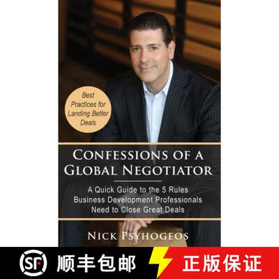 【3-4周达】Confessions of a Global Negotiator: A Quick Guide to the 5 Rules Business Development Prof... [9781935953814]