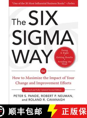【3-4周达】The Six SIGMA Way: How Ge, Motorola, and Other Top Companies Are Honing Their Performance [9780071358064]
