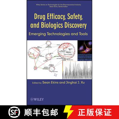 【3-4周达】精装 Drug Efficacy, Safety, And Biologics Discovery: Emerging Technologies And Tools [Wile... [9780470225554]
