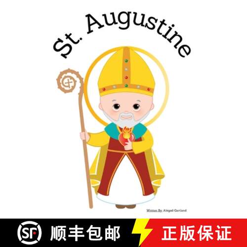 【3-4周达】St. Augustine - Children's Christian Book - Lives of the Saints [9798869343284]