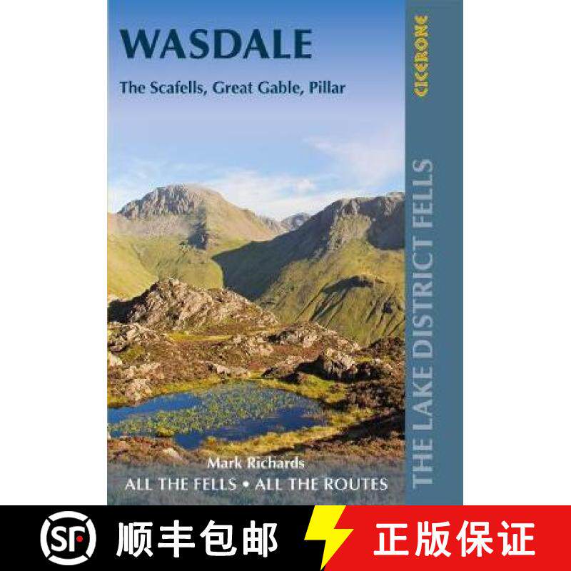 【3-4周达】Walking the Lake District Fells - Wasdale: The Scafells, Great Gable, Pillar [9781786310316]