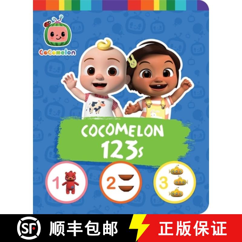 【3-4周达】Cocomelon 123s [9781665933599]