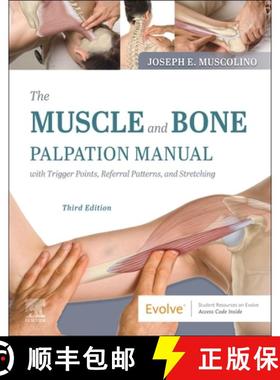 【3-4周达】The Muscle and Bone Palpation Manual with Trigger Points, Referral Patterns and Stretching [9780323761369]