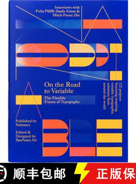 【3-4周达】On the Verge to Variable: I Love Regular, Bold, Condensed, Extended and everything in betw... [9789887850175]