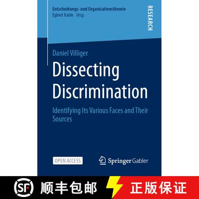 【3-4周达】Dissecting Discrimination : Identifying Its Various Faces and Their Sources (1st ed. 2022)... [9783658345686]
