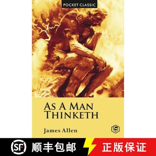 【3-4周达】As A Man Thinketh (Pocket Classics) [9788119875610]