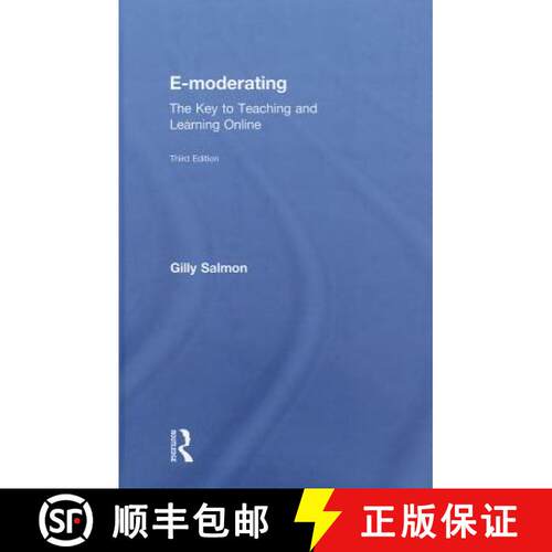 【3-4周达】精装 E-Moderating : The Key to Online Teaching and Learning [9780415881739]