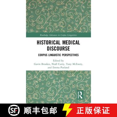 【3-4周达】精装 Historical Medical Discourse: Corpus Linguistic Perspectives [9781032739755]
