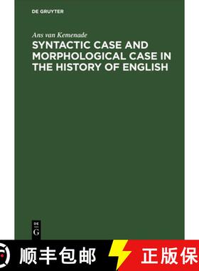 【3-4周达】Syntactic Case and Morphological Case in the History of English [9783110133103]