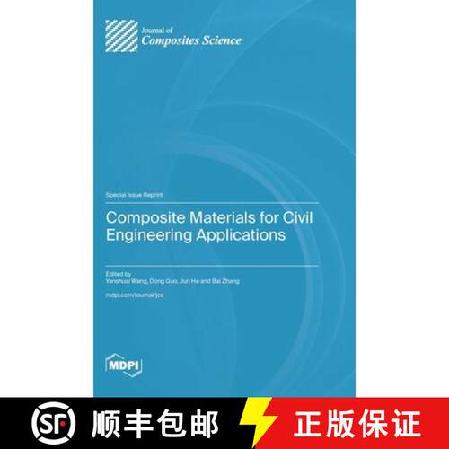 【3-4周达】精装 Composite Materials for Civil Engineering Applications [9783725871629]