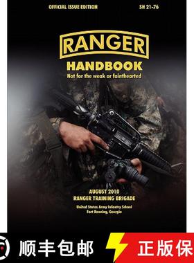 【3-4周达】Ranger Handbook (Large Format Edition): The Official U.S. Army Ranger Handbook Sh21-76, Re... [9781780390352]