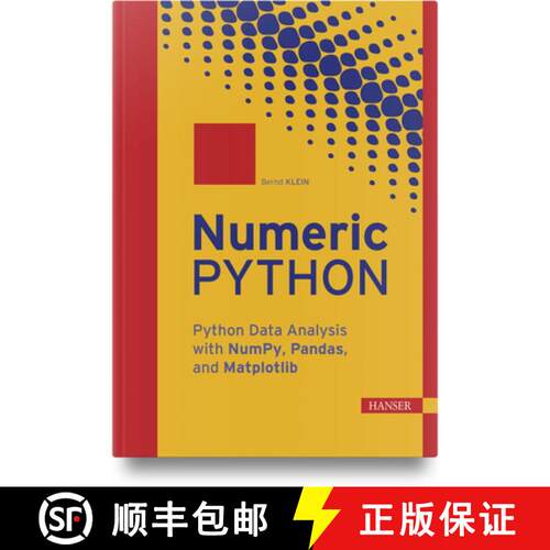 【3-4周达】Numeric Python: Python Data Analysis with Numpy, Pandas, and Matplotlib [9781569904954]