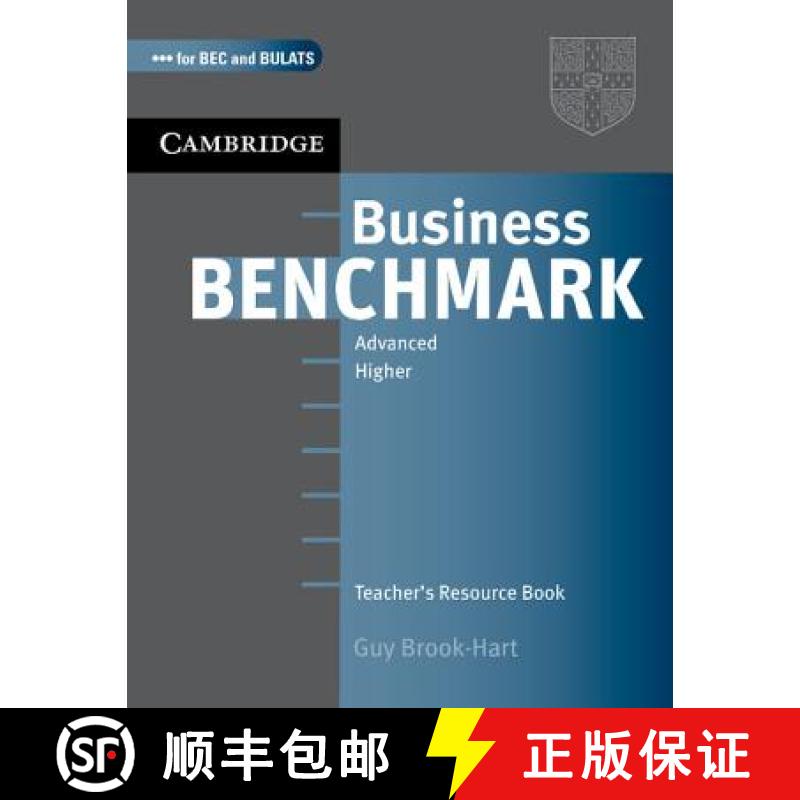 【2-3周达】Business Benchmark: Advanced Higher: Teacher's Resource Book [9780521672962]