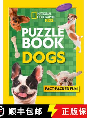 【3-4周达】Puzzle Book Dogs: Brain-Tickling Quizzes, Sudokus, Crosswords and Wordsearches [9780008430498]