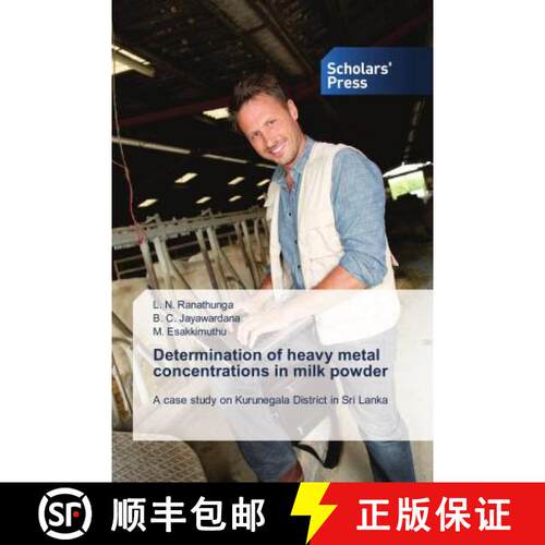 预订 Determination of heavy metal concentrations in milk powder [9786202312479]