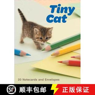 Tiny Cat Envelopes 9781452161068 and 4周达 Notecards