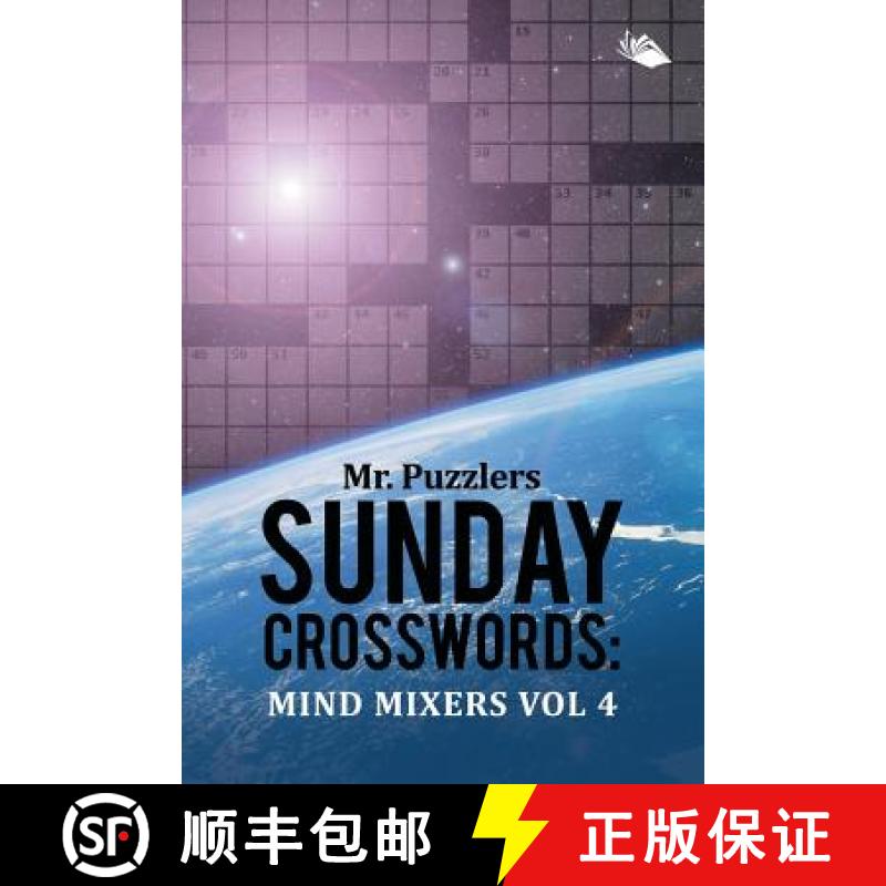 【3-4周达】Mr. Puzzlers Sunday Crosswords: Mind Mixers Vol 4 [9781682802694]
