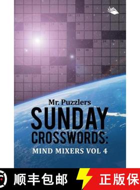 【3-4周达】Mr. Puzzlers Sunday Crosswords: Mind Mixers Vol 4 [9781682802694]