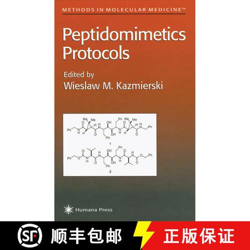 【3-4周达】精装 Peptidomimetics Protocols [9780896035171]