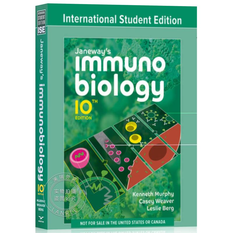 现货詹韦氏免疫生物学第十版 Janeway's Immunobiology 10th Edition[9780393884913]