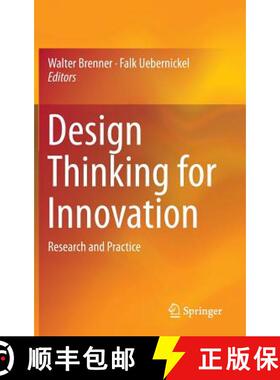 【3-4周达】Design Thinking for Innovation : Research and Practice (1st ed. 2016) [9783319260983]