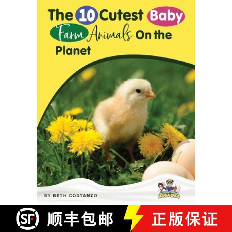 【3-4周达】Baby Farm Animals Booklet With Activities for Kids ages 4-8 [9781087957753]