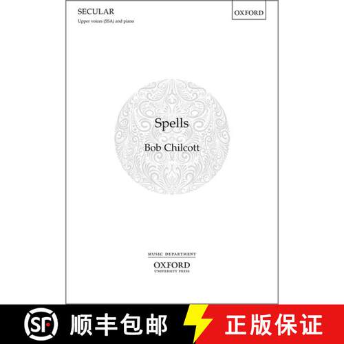 【3-4周达】Spells: Vocal score (Vocal score) [9780193433052]
