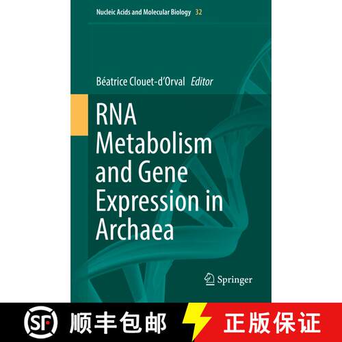 【3-4周达】精装 RNA Metabolism and Gene Expression in Archaea [9783319657943]
