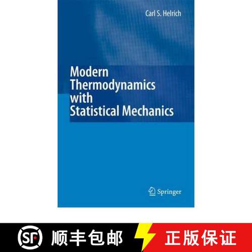 【3-4周达】Modern Thermodynamics with Statistical Mechanics [9783642099090]