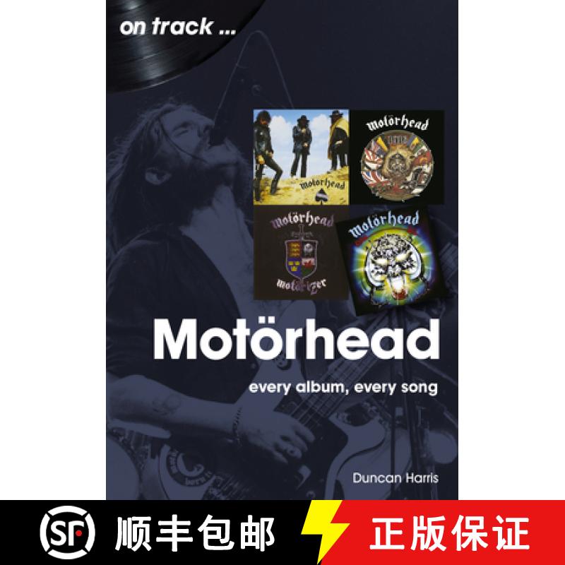 【2-3周达】Motorhead On Track: Every Album, Every Song [9781789521733]