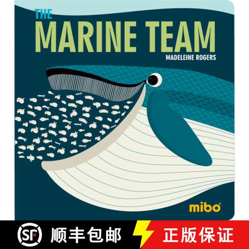 【3-4周达】精装 Mibo: The Marine Team (Board Book) [9781908985866]
