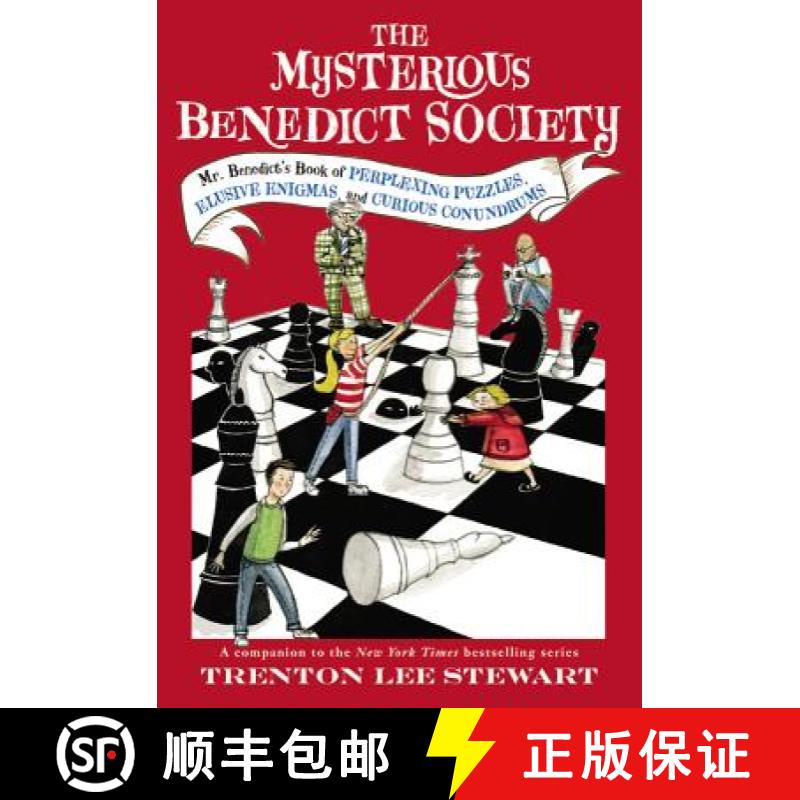 【3-4周达】The Mysterious Benedict Society: Mr. Benedict's Book of Perplexing Puzzles, Elusive Enigma... [9780316394758]
