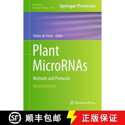 【3-4周达】精装 Plant MicroRNAs : Methods and Protocols (Second Edition 2025) [9781071643976]