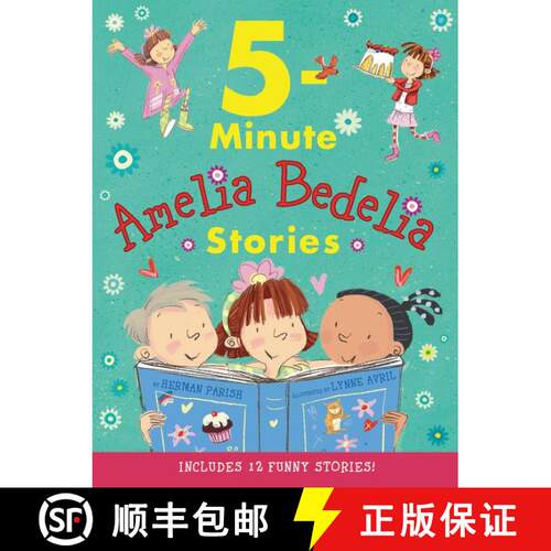 精装 Amelia Bedelia 5-Minute Stories [9780062961952]