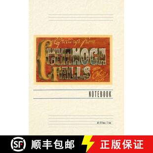 【3-4周达】Vintage Lined Notebook Greetings from Cuyahoga Falls [9798385441440]