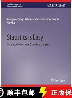 【3-4周达】Statistics is Easy : Case Studies on Real Scientific Datasets [9783031013058]