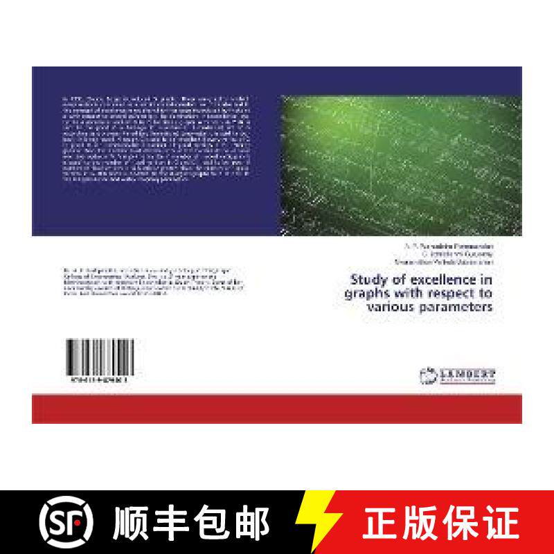 预订 Study of excellence in graphs with respect to various parameters [9786139879403]