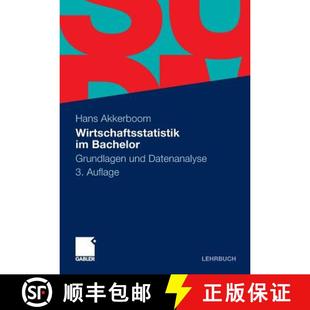 Wirtschaftsstatistik Datenanalyse 9783834933225 Und 4周达 Grundlagen Bachelor