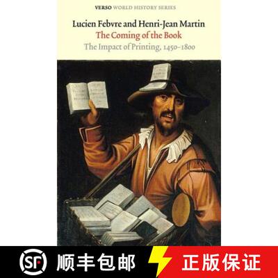 【3-4周达】精装 The Coming of the Book: The Impact of Printing, 1450-1800 [9781844676347]