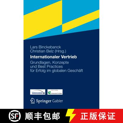 【3-4周达】精装 Internationaler Vertrieb: Grundlagen, Konzepte und Best Practices für Erfolg im glob... [9783834931610]