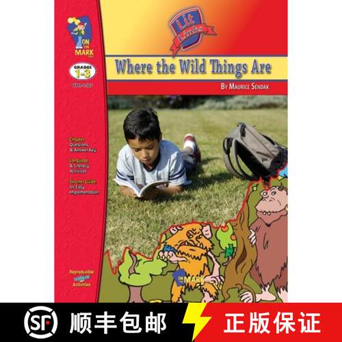 【3-4周达】Where the Wild Things Are, by Maurice Sendalk Lit Link Grades 1-3 [9781550354188]
